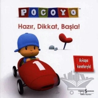 Pocoyo Hazır, Dikkat, Başla! – Kolektif – İş Bankası Kültür Yayınları kitap kapağı