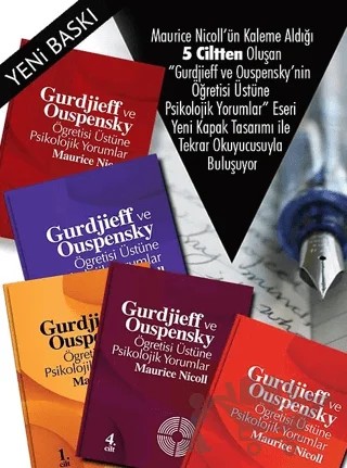 Gurdjieff ve Ouspensky’nin Öğretisi Üstüne Psikolojik Yorumlar - 5 Ciltlik Set – Maurice Nicoll – Bilyay Yayıncılık kitap kapağı