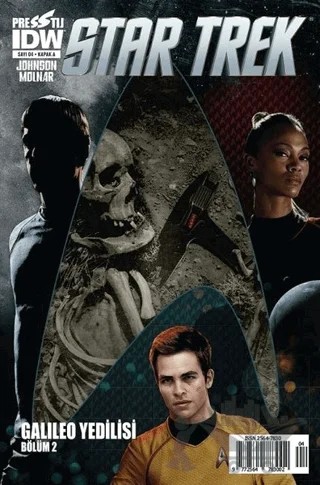 Star Trek Sayı: 4 - Kapak A – Presstij Kitap kitap kapağı