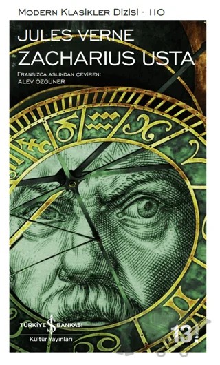 Zacharius Usta – Jules Verne – İş Bankası Kültür Yayınları kitap kapağı