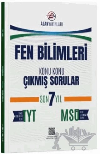 TYT MSÜ Fen Bilimleri Konu Konu Çıkmış Sorular Son 7 Yıl – Kollektif – Alan Yayınları kitap kapağı