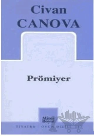 Prömiyer – Civan Canova – Mitos Boyut Yayınları kitap kapağı