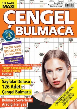 Maxi Çengel Bulmaca 6 – Kolektif – Maxi Yayıncılık kitap kapağı
