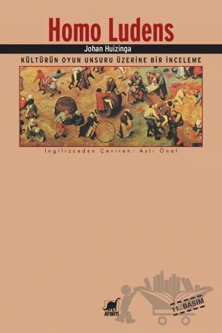 Homo Ludens – Johan Huizinga – Ayrıntı Yayınları kitap kapağı