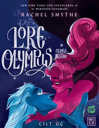 Lore Olympus 3 – Rachel Smythe – Athica Yayınları kitap kapağı