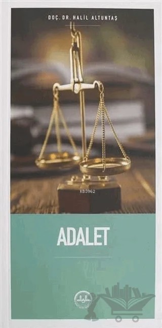 Adalet – Halil Altuntaş – Diyanet İşleri Başkanlığı kitap kapağı