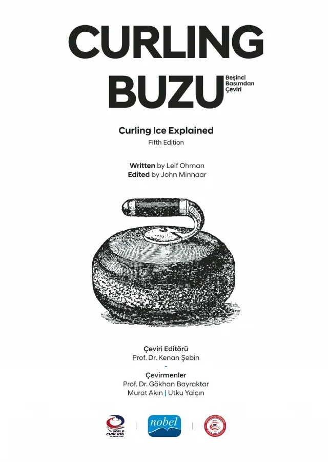 CURLING BUZU / Curling Ice Explained – Leif Ohman – Nobel Akademik Yayıncılık kitap kapağı
