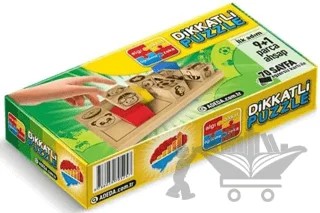 Dikkatli Puzzle İlk Adım 3 - 7 Yaş – Osman Abalı – Adeda Yayınları kitap kapağı
