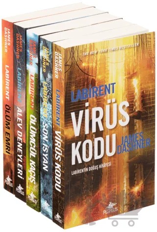 Labirent Serisi Kutulu Set (5 Kitap) – James Dashner – Pegasus Yayınları kitap kapağı