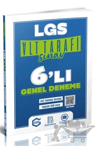 LGS Alt Tarafı Sınav 6 lı Genel Deneme – Kolektif – Arı Yayıncılık kitap kapağı