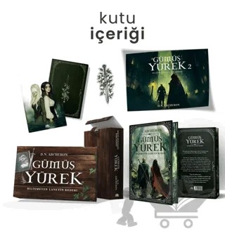 Gümüş Yürek 2 - Bilinmeyen Lanetin Kederi (Özel Kutulu Set) – D. N. Archeron – Guardian kitap kapağı