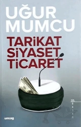 Tarikat, Siyaset, Ticaret – Uğur Mumcu – um:ag Yayınları kitap kapağı