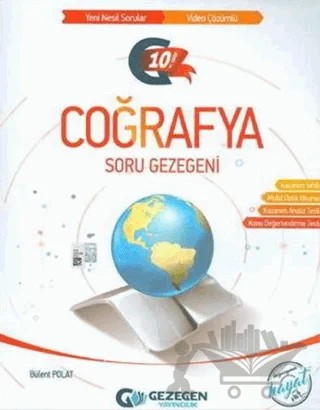 10. Sınıf Coğrafya Soru Gezegeni – Bülent Polat – Gezegen Yayıncılık kitap kapağı