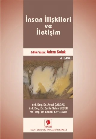 İnsan İlişkileri ve İletişim – Adem Solak – Hegem Yayınları kitap kapağı