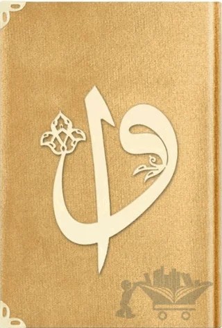Rahle Boy Kadife Kuran-ı Kerim (Altın, Elif-Vavlı, Yaldızlı) - 1036 Gold – Kolektif – Hayrat Neşriyat kitap kapağı