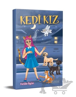 Kedi Kız – Feride İlgün – Kumran Yayınları kitap kapağı
