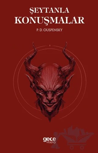 Şeytanla Konuşmalar – P. D. Ouspensky – Gece Kitaplığı kitap kapağı