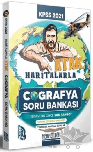 KPSS Haritalarla Atak Coğrafya Soru Bankası – Kolektif – Benim Hocam Yayınları kitap kapağı