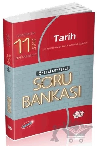 11. Sınıf Tarih Özetli Lezzetli Soru Bankası – Kolektif – Editör Yayınevi kitap kapağı