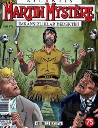 Yeni Martin Mystere Sayı: 75 Sihirli Balta – Lal Kitap kitap kapağı