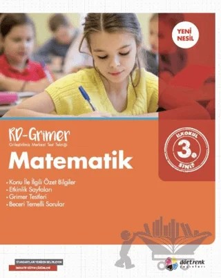 3. Sınıf Matematik Rd - Grimer – Kollektif – Dört Renk Yayınları kitap kapağı