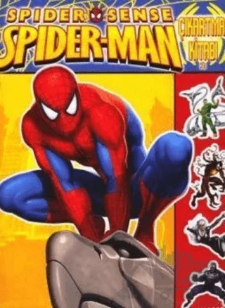 Spider-Sense Spiderman Çıkartma Kitabı 2 – Kolektif – Doğan Egmont Yayıncılık kitap kapağı