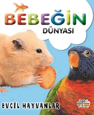 Bebeğin Dünyası Evcil Hayvanlar – Kollektif – 0-6 Yaş Yayınları kitap kapağı