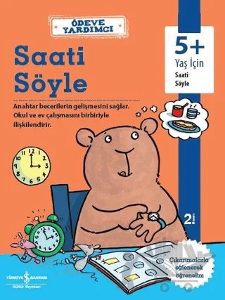 Ödeve Yardımcı - Saati Söyle – Hannah Cather – İş Bankası Kültür Yayınları kitap kapağı