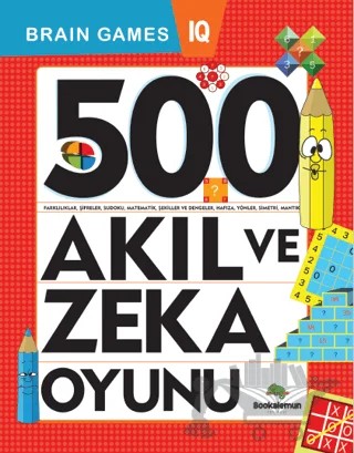 500 Akıl ve Zeka Oyunu – Furkan Karakaya – Bookalemun Yayınevi kitap kapağı