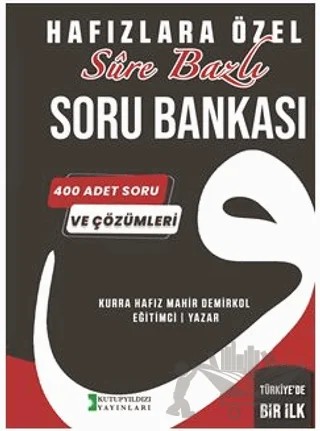 Hafızlara Özel Sure Bazlı Soru Bankası – Mahir Demirkol – Kutup Yıldızı Yayınları kitap kapağı