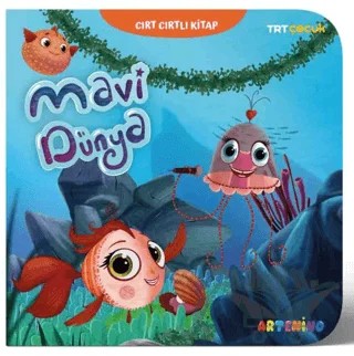Mavi Dünya – TRT Çocuk Cırt Cırtlı Kitap – Kolektif – Artenino Yayıncılık kitap kapağı