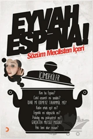 Eyvah Espina! – Espina – Cinius Yayınları kitap kapağı