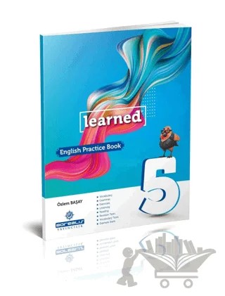 5. Sınıf Learned English Practice Book – Özlem Başay – Borealis Yayıncılık kitap kapağı