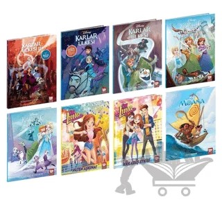 Disney Çizgi Klasikleri Kız Çocuk Seti (8 Kitap Takım) – Kolektif – Beta Yayınevi kitap kapağı