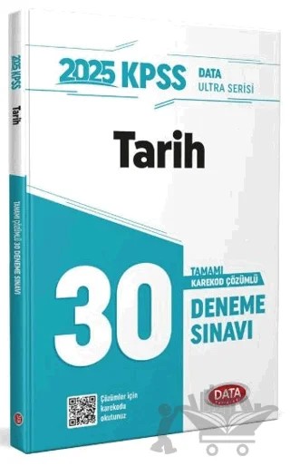 2025 KPSS Ultra Serisi Tarih 30 Deneme Sınavı – Kolektif – Data Yayınları kitap kapağı
