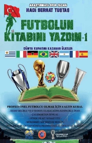 Futbolun Kitabını Yazdım-1 – Hadi Serhat Tuştaş – Sokak Kitapları Yayınları kitap kapağı