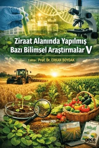Ziraat Alanında Yapılmış Bazı Bilimsel Araştırmalar V – Erkan Boydak – Gece Kitaplığı kitap kapağı