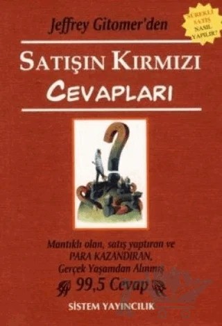 Satışın Kırmızı Cevapları – Jeffrey Gitomer – Sistem Yayıncılık kitap kapağı