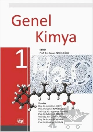 Genel Kimya 1 – Kolektif – Anı Yayıncılık kitap kapağı