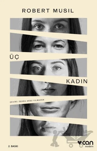 Üç Kadın – Robert Musil – Can Yayınları kitap kapağı