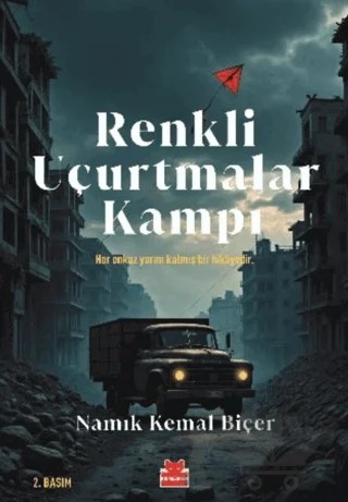 Renkli Uçurtmalar Kampı – Namık Kemal Biçer – Kırmızı Kedi Yayınevi kitap kapağı