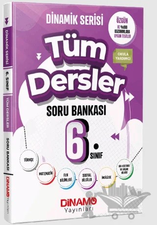 6. Sınıf Tüm Dersler Soru Bankası – Kolektif – Dinamo Yayınları kitap kapağı