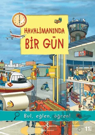 Havalimanında Bir Gün – Olivia Brookes – İş Bankası Kültür Yayınları kitap kapağı