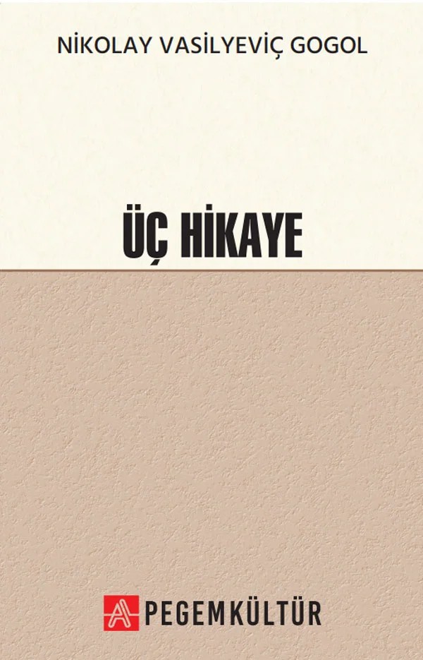 Üç Hikaye – Pegem Akademi Yayıncılık kitap kapağı