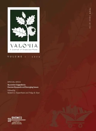 Valonia Volume 1-2024 – Kolektif – Koç Üniversitesi Anadolu Medeniyetleri Araştırma Merkezi ANAMED kitap kapağı