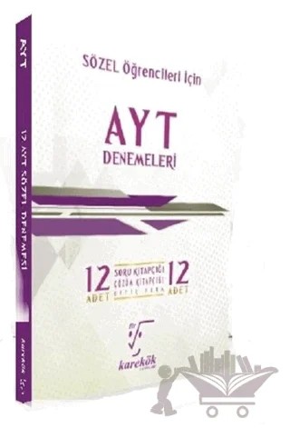 AYT Sözel 12'li Deneme Sınavı – Kolektif – Karekök Yayıncılık kitap kapağı