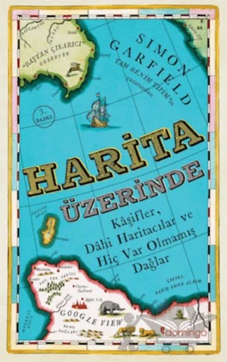 Harita Üzerinde – Simon Garfield – Domingo Yayınevi kitap kapağı