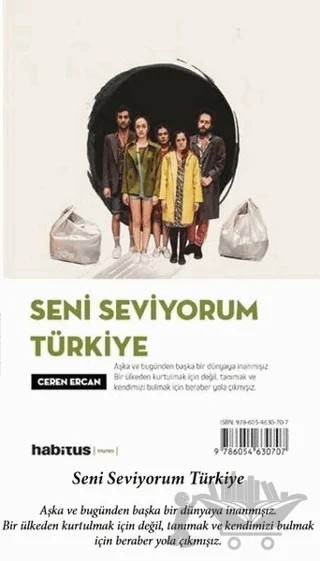 Seni Seviyorum Türkiye - Berlin Zamanı (2 Oyun Bir Arada ) – Ceren Ercan – Habitus Kitap kitap kapağı