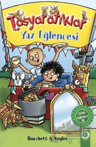 Yaz Eğlencesi - Taşyaratıklar – Burchett, Vogler – Artemis Yayınları kitap kapağı