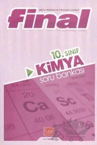 Final 10. Sınıf Kimya Soru Bankası – İbrahim Keser – Final Yayınları kitap kapağı